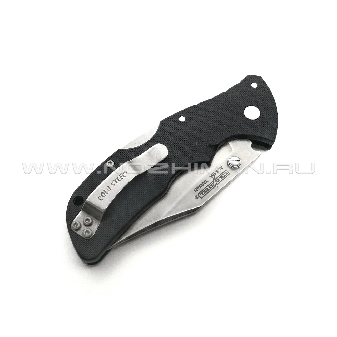 Cold Steel нож Mini Recon 1 Clip Point 27BAC сталь Aus 10A, рукоять GRN