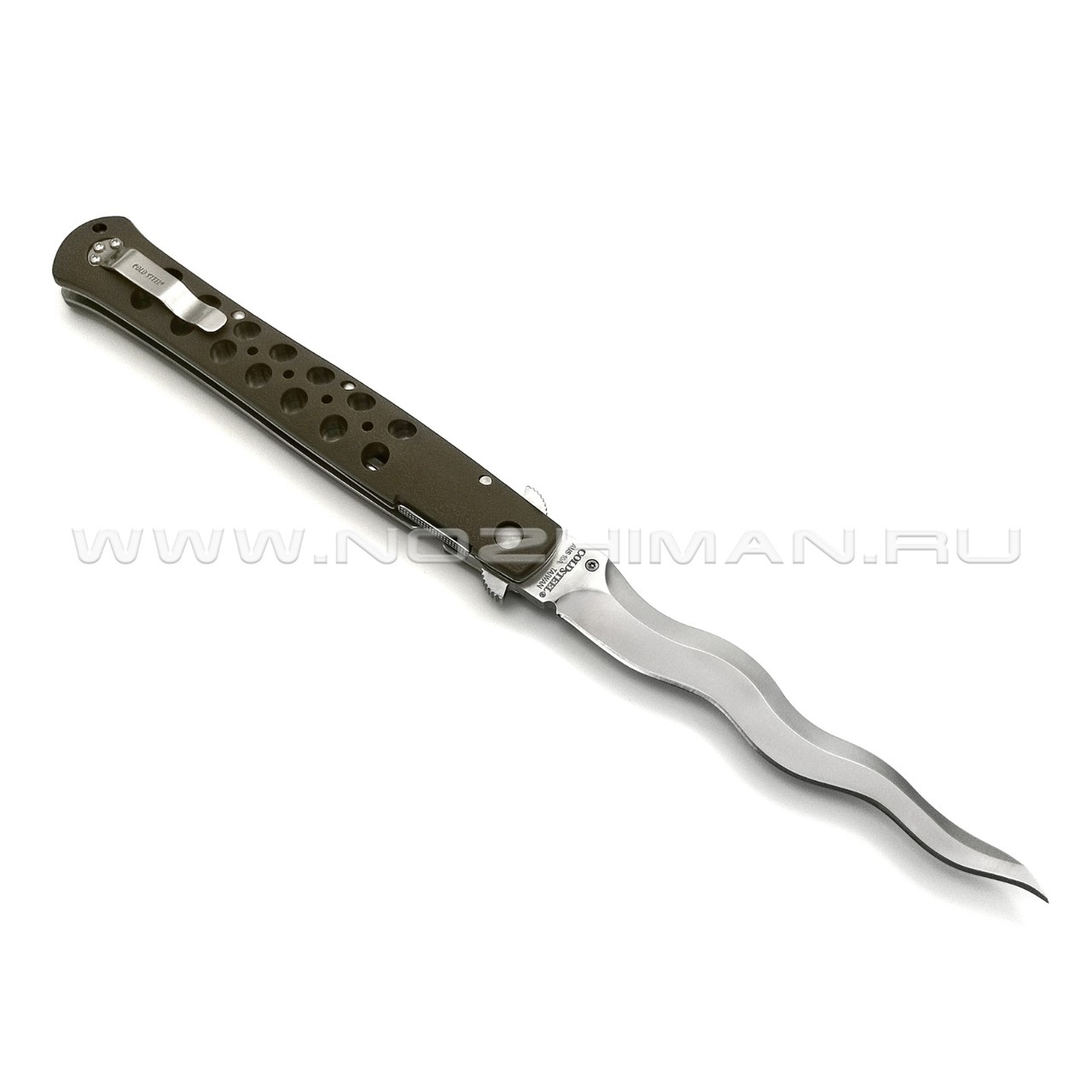 Cold Steel нож Ti-Lite 6 Kris Plane 26SXK6 сталь Aus 10A, рукоять Zy-Ex