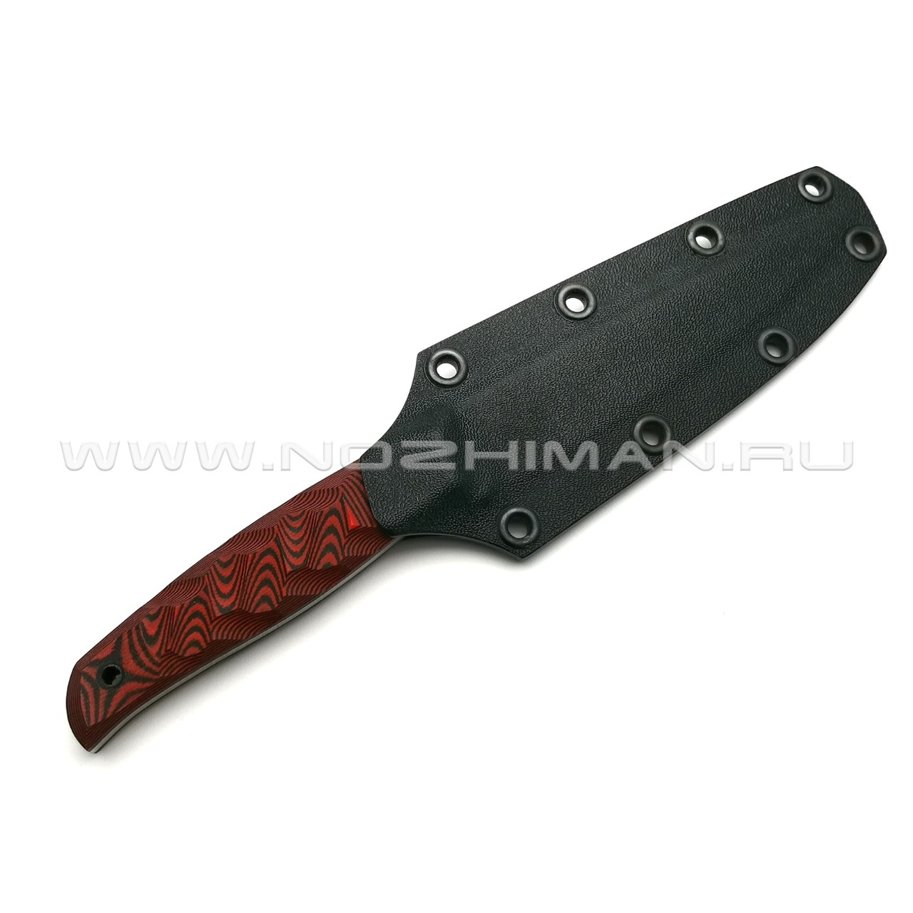 Neyris Knives нож Nemus сталь N690, рукоять G10 red & black