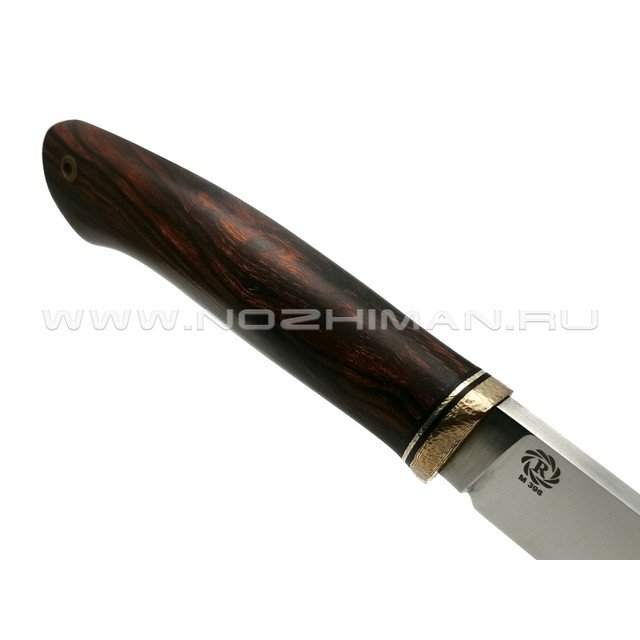 Neyris Knives нож Хада сталь M398, рукоять Айронвуд, мокумэ-гане