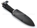 Нож "Горец-3" сталь 95Х18, рукоять резина (Титов & Солдатова)