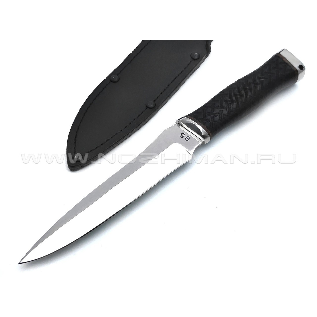 Нож "Стриж-1" сталь 95Х18, рукоять резина (Титов & Солдатова)