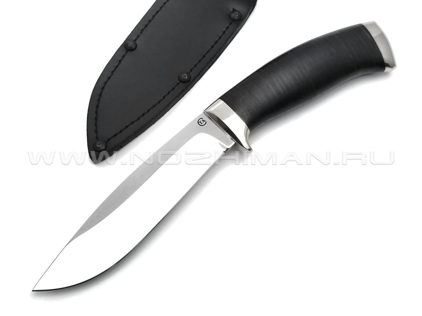 Нож "С-2" сталь 95Х18, рукоять наборная кожа (Титов & Солдатова)
