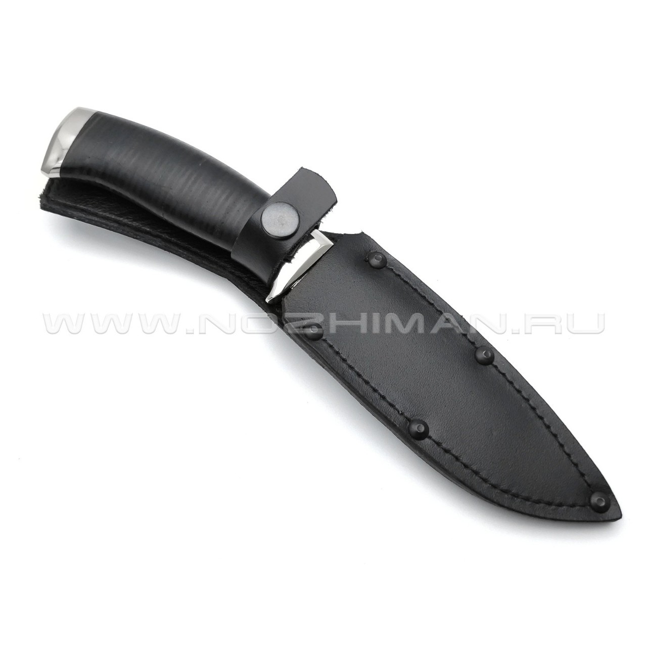 Нож "С-2" сталь 95Х18, рукоять наборная кожа (Титов & Солдатова)
