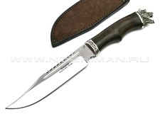 Нож Рэкс сталь 95Х18, рукоять венге, мельхиор (Фурсач А. А.)