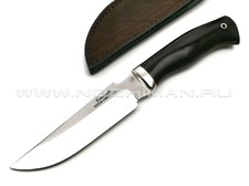 Нож Рысь сталь 95Х18, рукоять граб, мельхиор (Фурсач А. А.)
