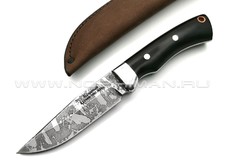 Нож Ворон-ЦМ сталь Х12МФ, рукоять черный граб (Фурсач А. А.)