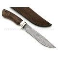Нож Газель сталь CPM S90V, рукоять кап клёна, мельхиор (Фурсач А. А.)