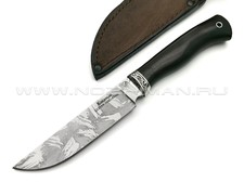 Нож Тигр-М сталь Х12МФ, рукоять граб, мельхиор (Фурсач А. А.)