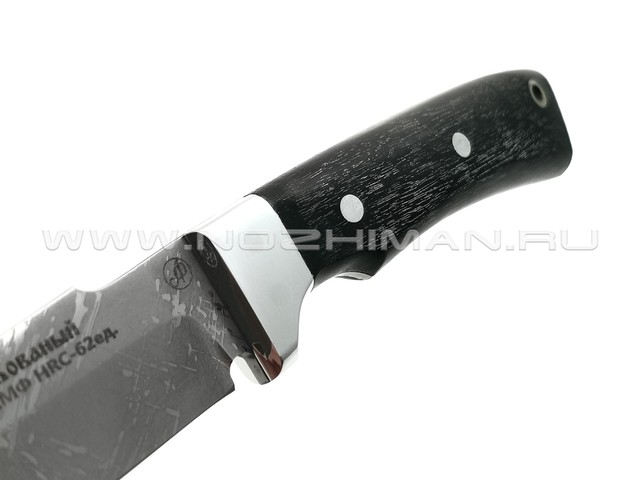 Нож Ирбис Малютка сталь Х12МФ, рукоять черный граб (Фурсач А. А.)