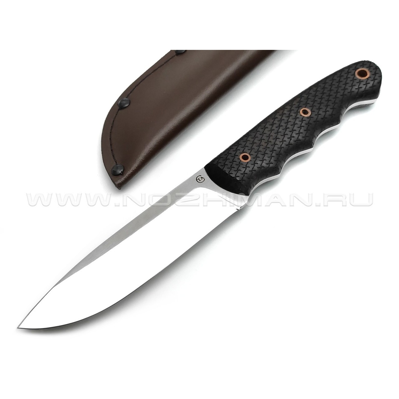 Нож "Сибирь-4" удлинённый сталь 95Х18, рукоять граб (Титов & Солдатова)