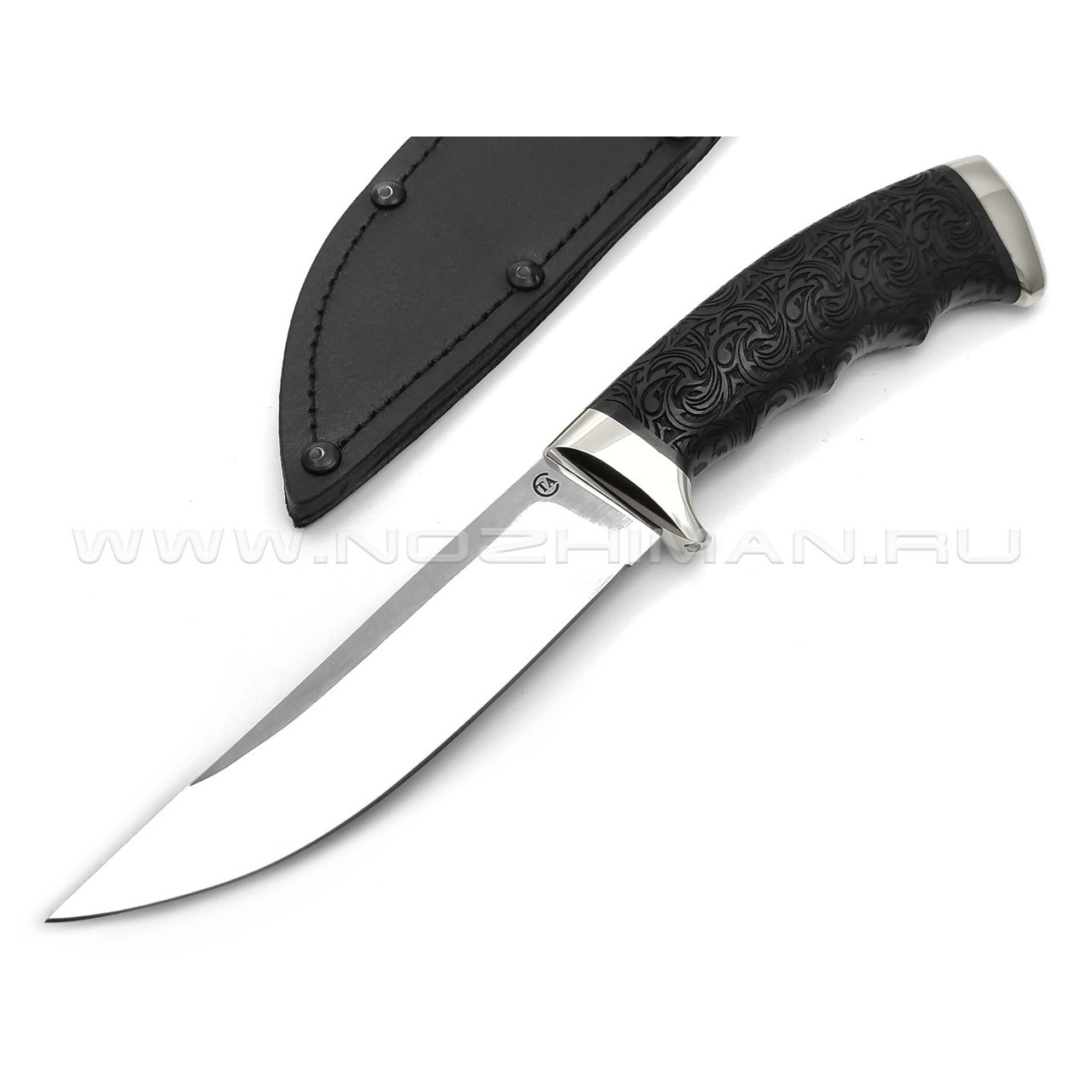 Нож "Кобра-3" сталь 95Х18, рукоять резной граб (Титов & Солдатова)