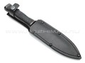 Нож "Горец-3" сталь 65Г, рукоять резина, сталь (Титов & Солдатова)