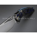 Rike Knife нож RK-1902-BCF сталь M390, рукоять Titanium/Carbon Blue Rike Knife нож RK-1902-BCF сталь M390, рукоять Titanium/Carbon Blue