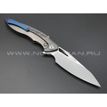 Rike Knife нож RK-1902-RCF сталь M390, рукоять Titanium/Carbon Red Rike Knife нож RK-1902-RCF сталь M390, рукоять Titanium/Carbon Red
