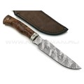 Нож Рысь сталь Х12МФ, рукоять орех, мельхиор (Фурсач А. А.) Нож Рысь сталь Х12МФ, рукоять орех, мельхиор (Фурсач А. А.)