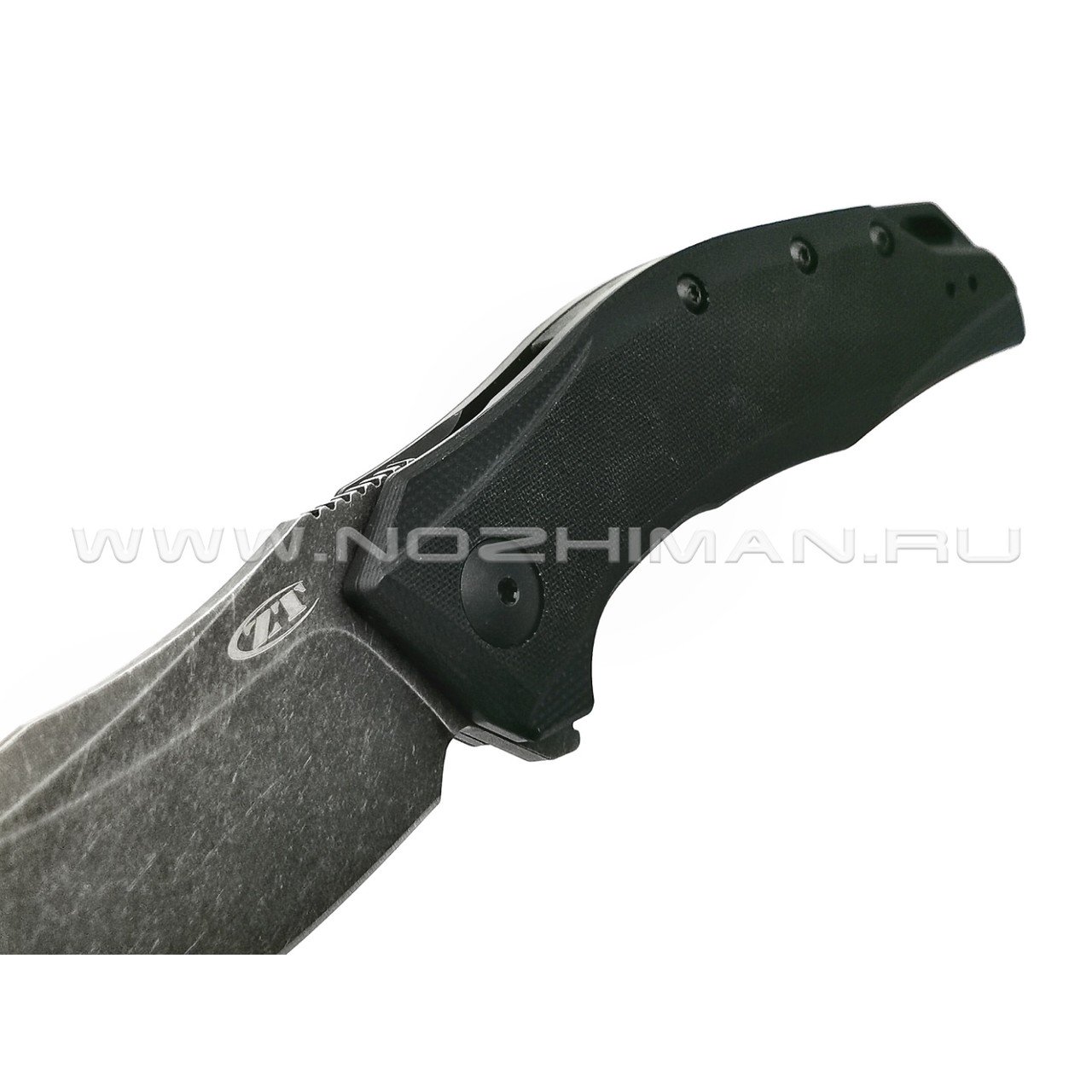 Zero Tolerance нож 0357BW сталь CPM 20CV блэквош, рукоять G10 black