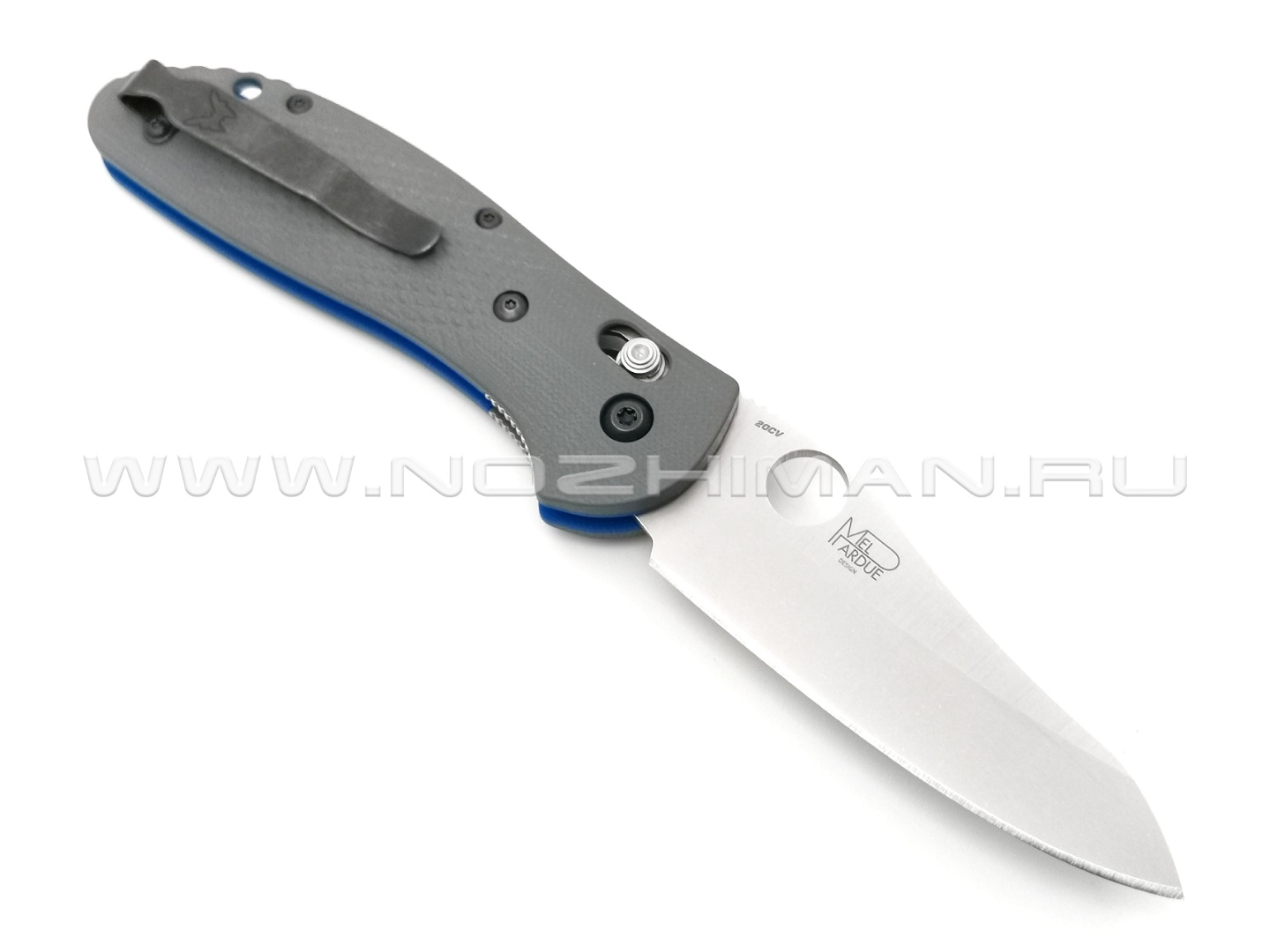 Нож Benchmade 550-1 Griptilian сталь CPM-20CV, рукоять G10 grey
