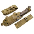 Нож Fox Meskwaki Tracker FX-501 сталь N690Co, рукоять G10 Earth