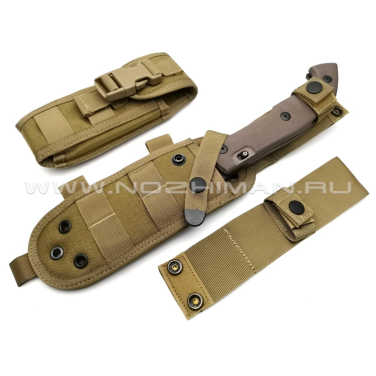 Нож Fox Meskwaki Tracker FX-501 сталь N690Co, рукоять G10 Earth