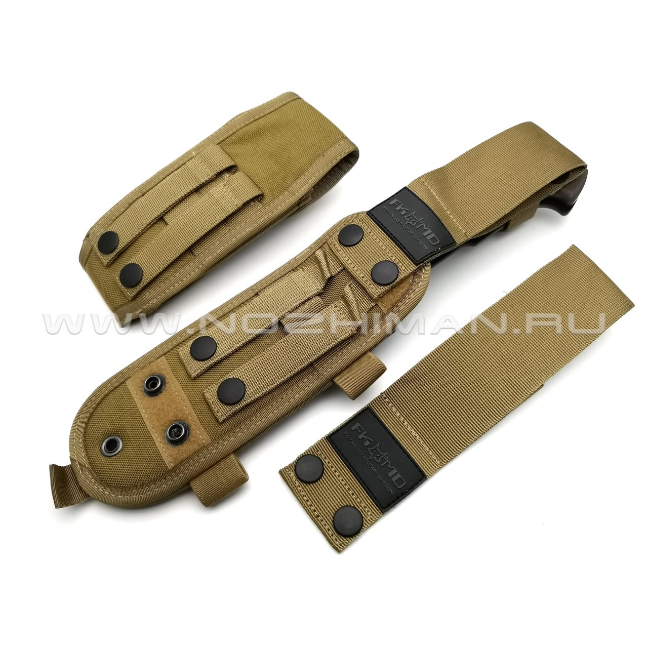Нож Fox Meskwaki Tracker FX-501 сталь N690Co, рукоять G10 Earth