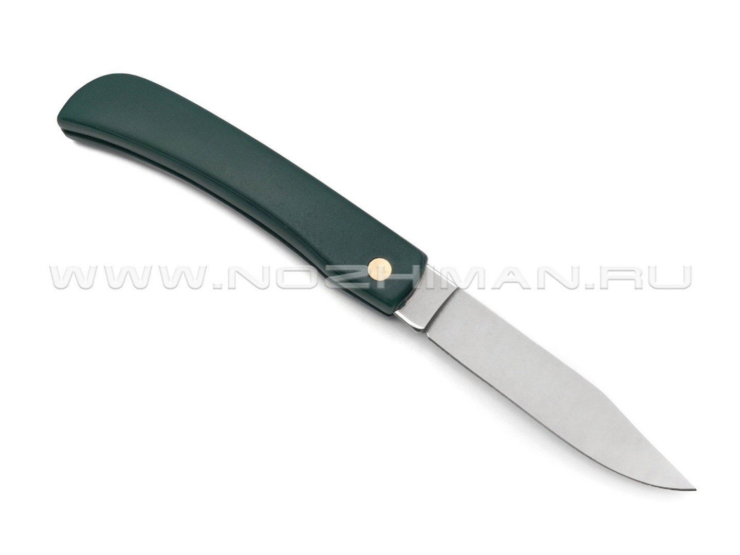Нож Fox 2C 204/19 B green сталь 420C, рукоять Nylon 