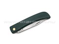 Нож Fox 2C 204/19 B green сталь 420C, рукоять Nylon 