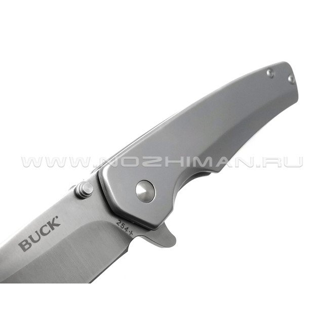 Нож Buck 254 Odessa 0254SSS сталь 7Cr17MoV, рукоять stainless steel