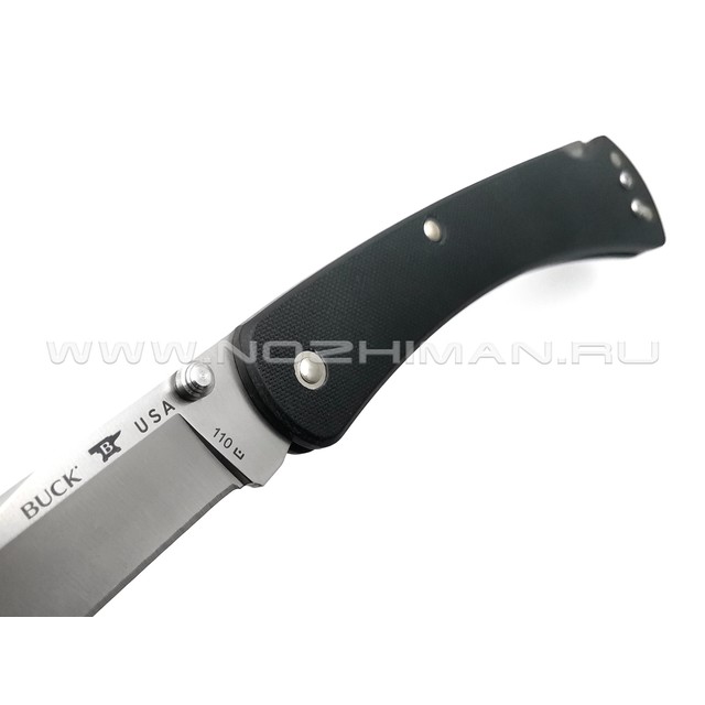 Нож Buck 110 Slim Knife Pro 0110BKS4 сталь S30V, рукоять G10 black