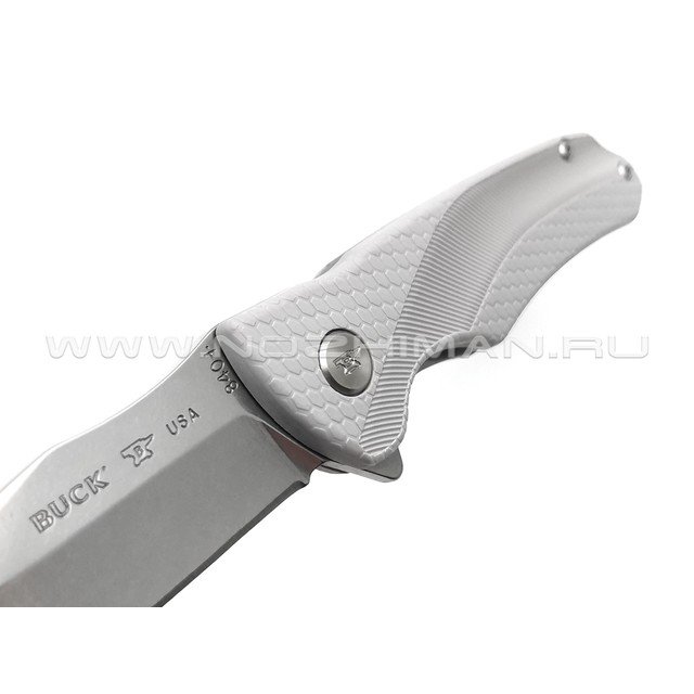 Нож Buck 840 Spring Select 0840GYS сталь 420HC, рукоять GFN grey