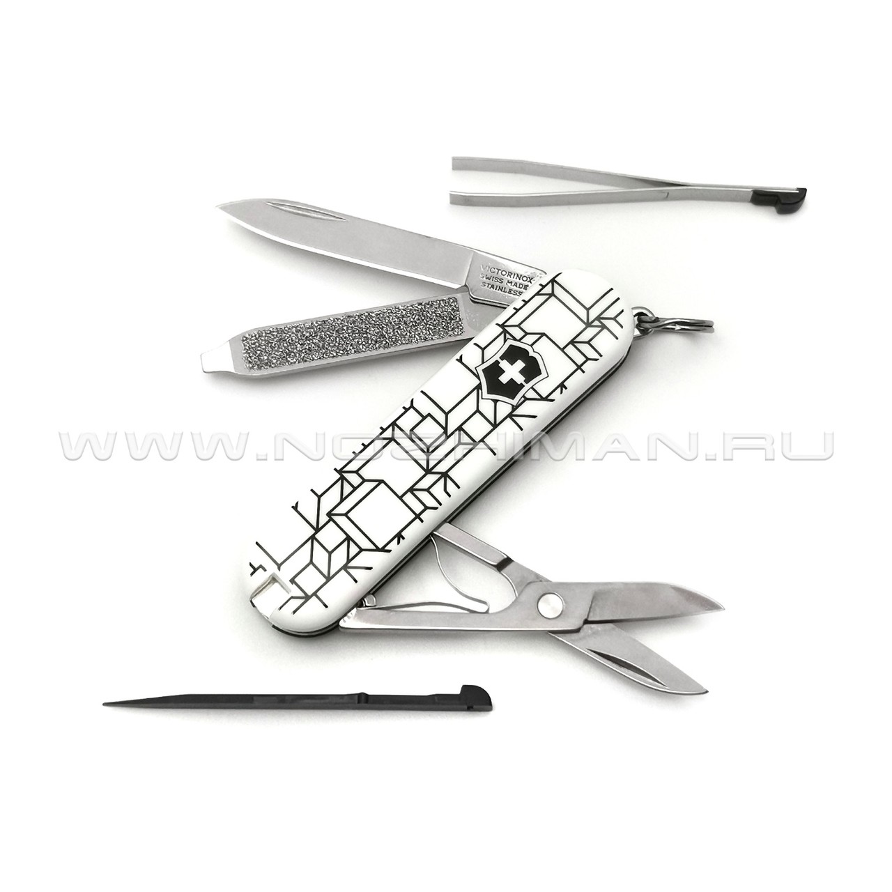 Швейцарский нож Victorinox 0.6223.L2105 Cubic Illusion (7 функций)