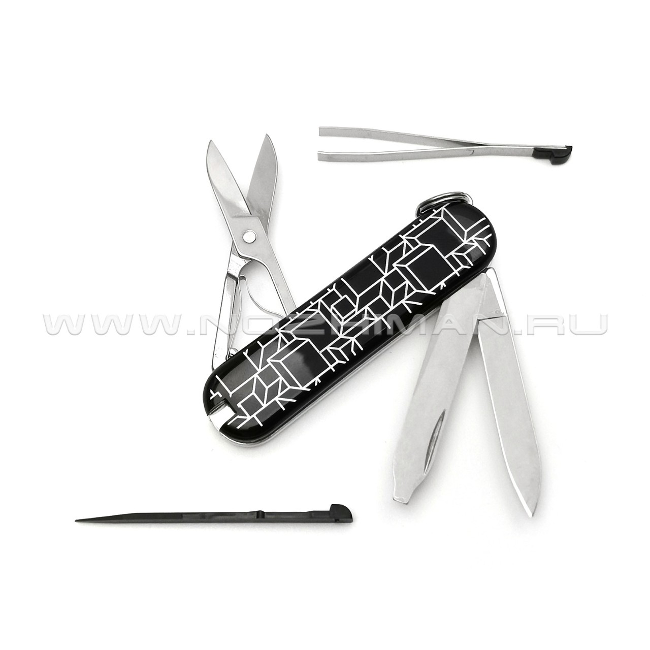 Швейцарский нож Victorinox 0.6223.L2105 Cubic Illusion (7 функций)