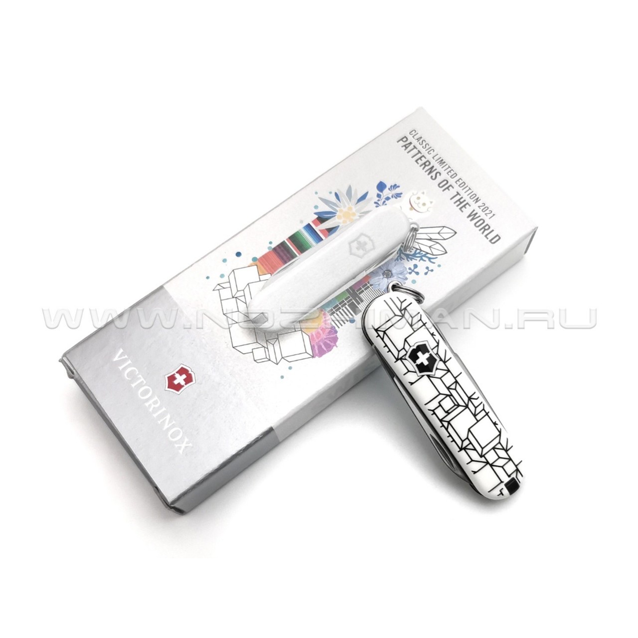 Швейцарский нож Victorinox 0.6223.L2105 Cubic Illusion (7 функций)