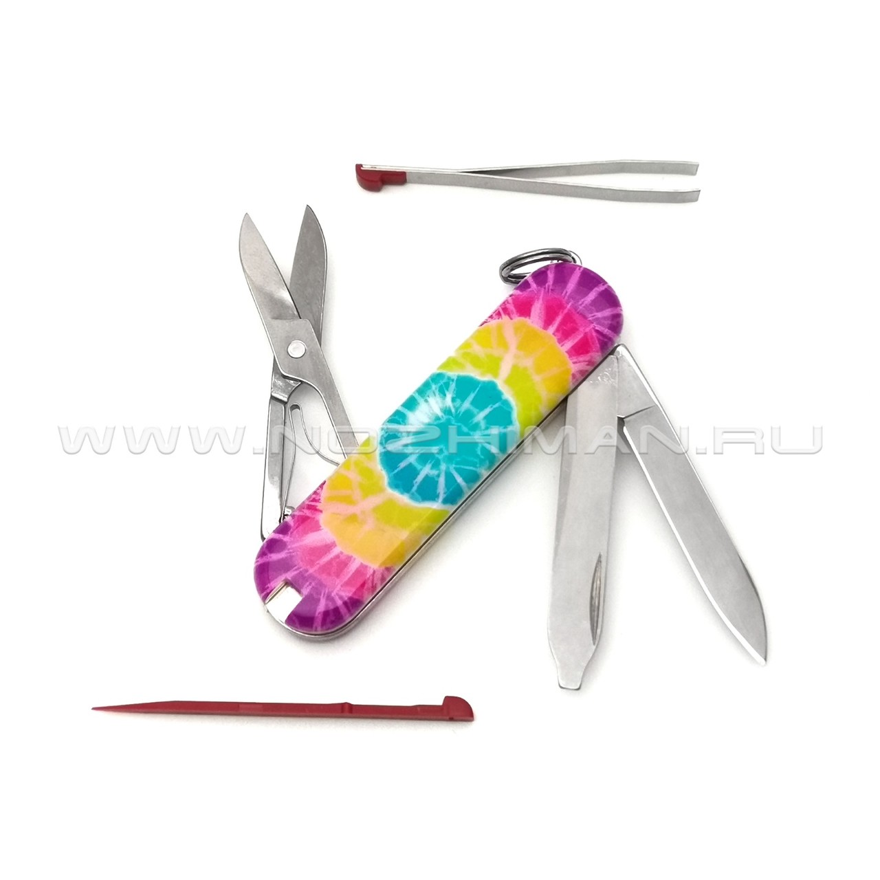Швейцарский нож Victorinox 0.6223.L2103 Tie Dye (7 функций)