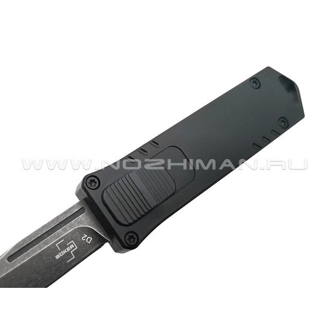 Нож Boker Plus USB OTF 06EX270 сталь D2 блэквош, рукоять Aluminum 6061-T6