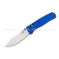 Нож Benchmade 535 Bugout сталь CPM-S30V, рукоять GFN blue