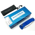 Нож Benchmade 535 Bugout сталь CPM-S30V, рукоять GFN blue