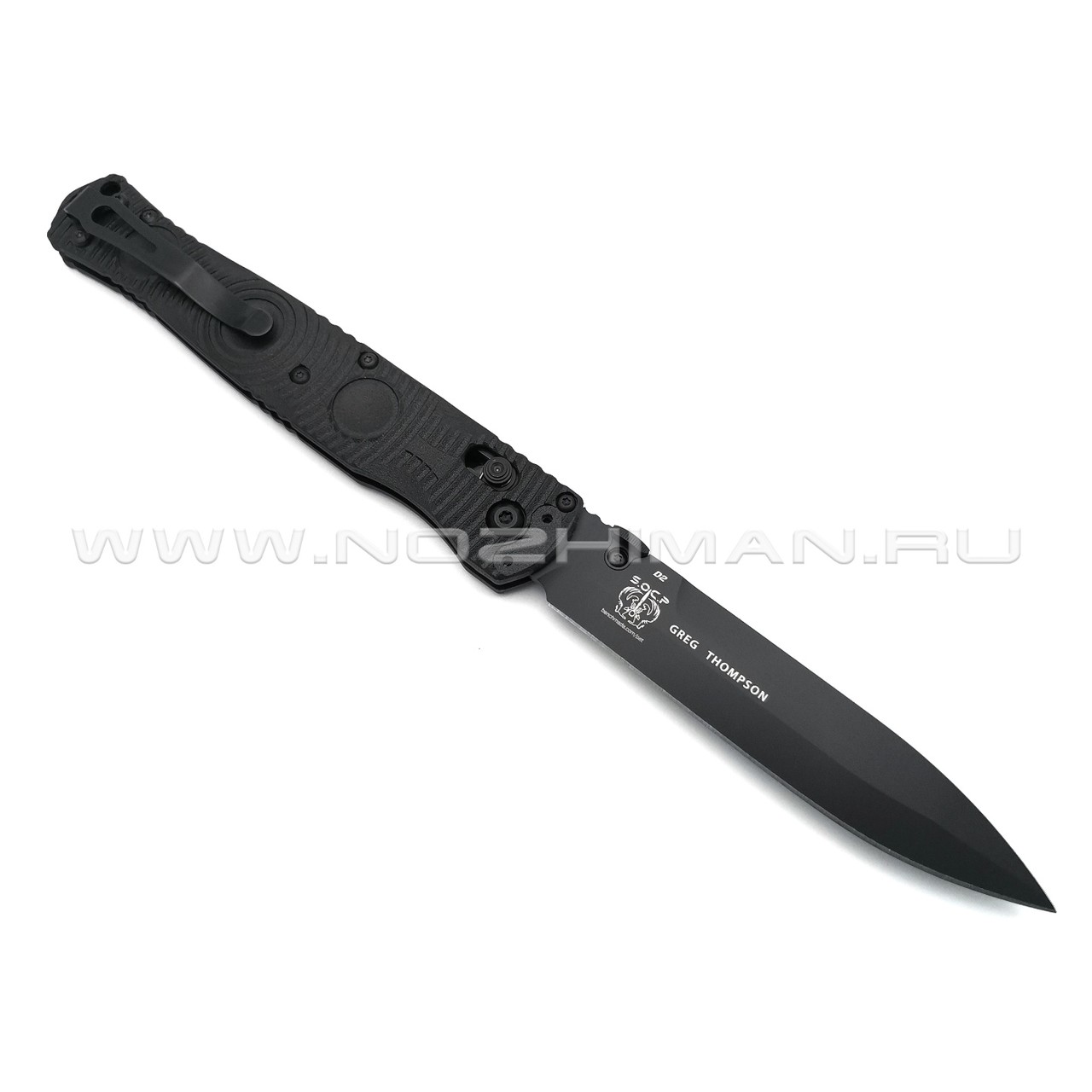 Нож Benchmade 391BK SOCP Folder сталь D2, рукоять CF-Elite