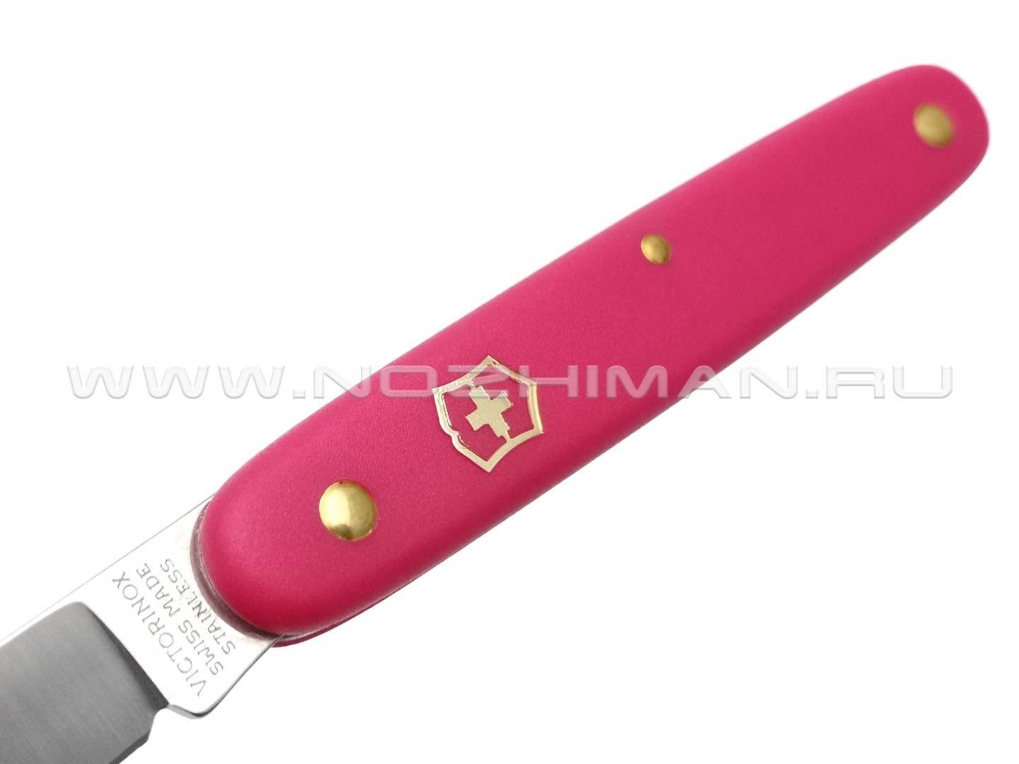 Нож Victorinox 3.9050.53B1 Floral Pink сталь X55CrMo14, рукоять Nylon