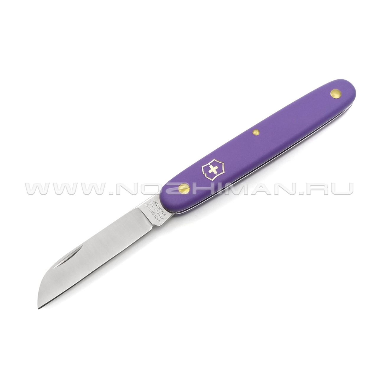 Нож Victorinox 3.9050.22B1 Floral Violet сталь X55CrMo14, рукоять Nylon