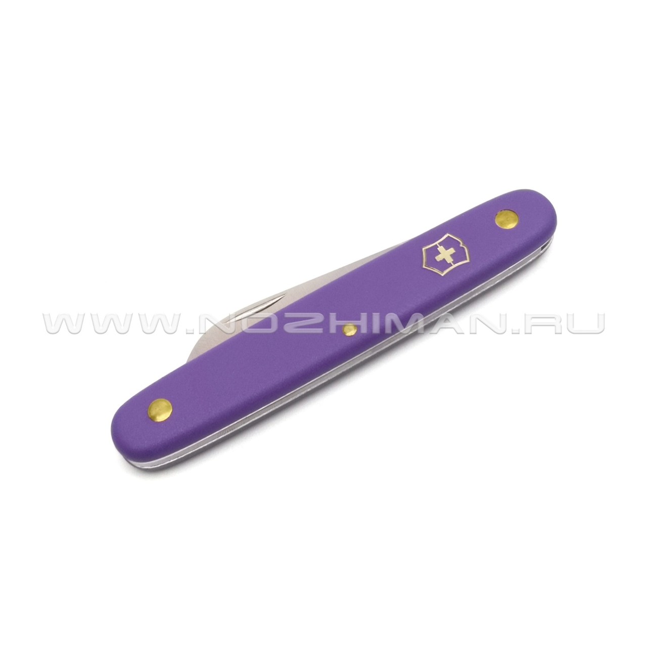 Нож Victorinox 3.9050.22B1 Floral Violet сталь X55CrMo14, рукоять Nylon