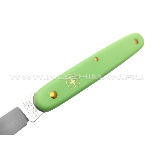 Нож Victorinox 3.9050.47B1 Floral Light Green сталь X55CrMo14, рукоять Nylon