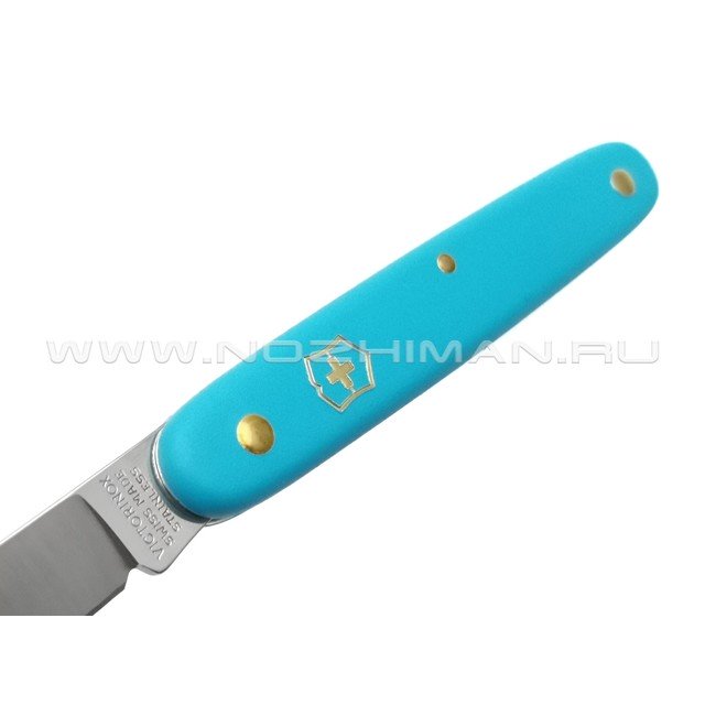 Нож Victorinox 3.9050.25B1 Floral Light Blue сталь X55CrMo14, рукоять Nylon