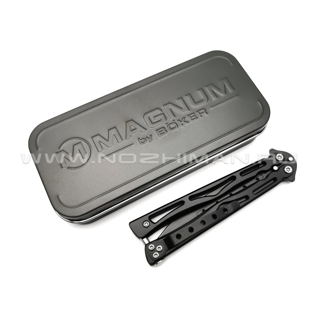 Балисонг Magnum Neptis 06EX408 сталь 7Cr17MoV, рукоять Aluminium 6061 T-6