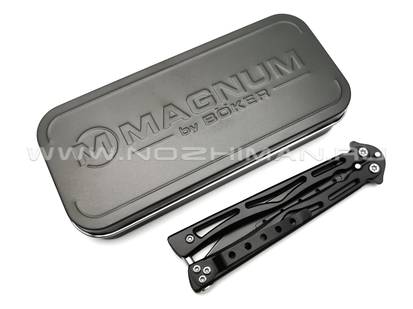 Балисонг Magnum Neptis 06EX408 сталь 7Cr17MoV, рукоять Aluminium 6061 T-6