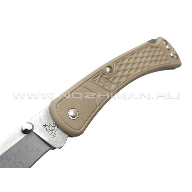 Нож Buck 110 Slim Select Tan 0110BRS2 сталь 420HC рукоять GFN