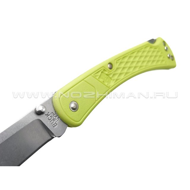 Buck 110 Slim Select Green 0110GRS1 сталь 420HC рукоять GFN