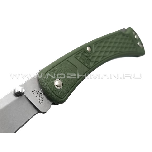 Buck 110 Slim Select OD Green 0110ODS2 сталь 420HC рукоять GFN