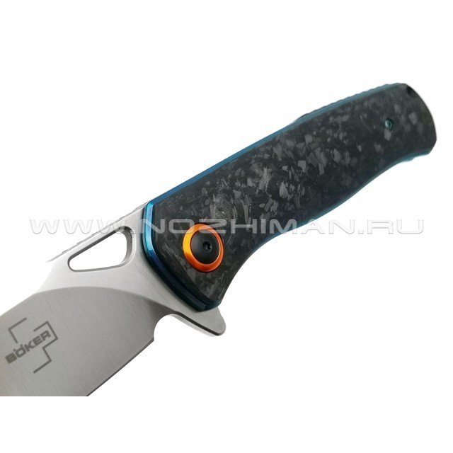 Нож Boker Plus Nebula Limited Edition 01BO319 сталь D2, рукоять Carbon fiber