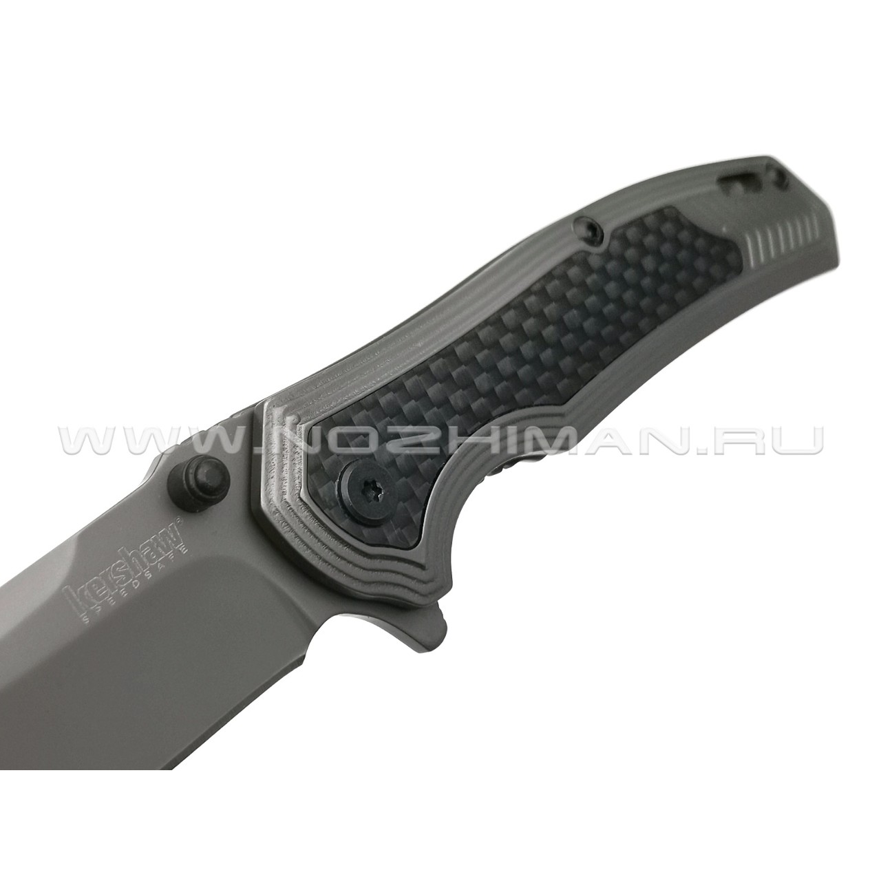 Нож Kershaw Fringe 8310 сталь 8Cr13MoV, рукоять Carbon fiber, stainless steel